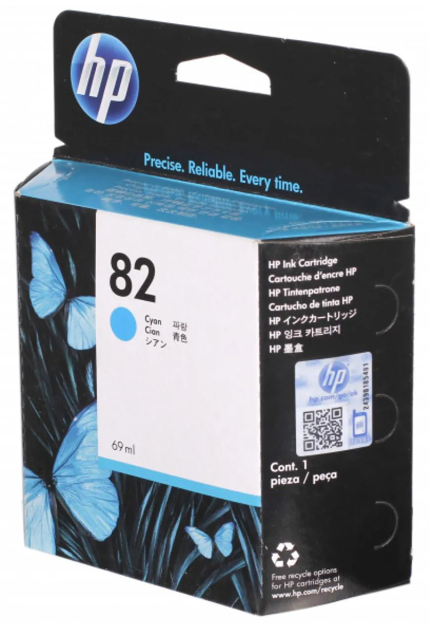 Картридж HP C4911A Cyan №82