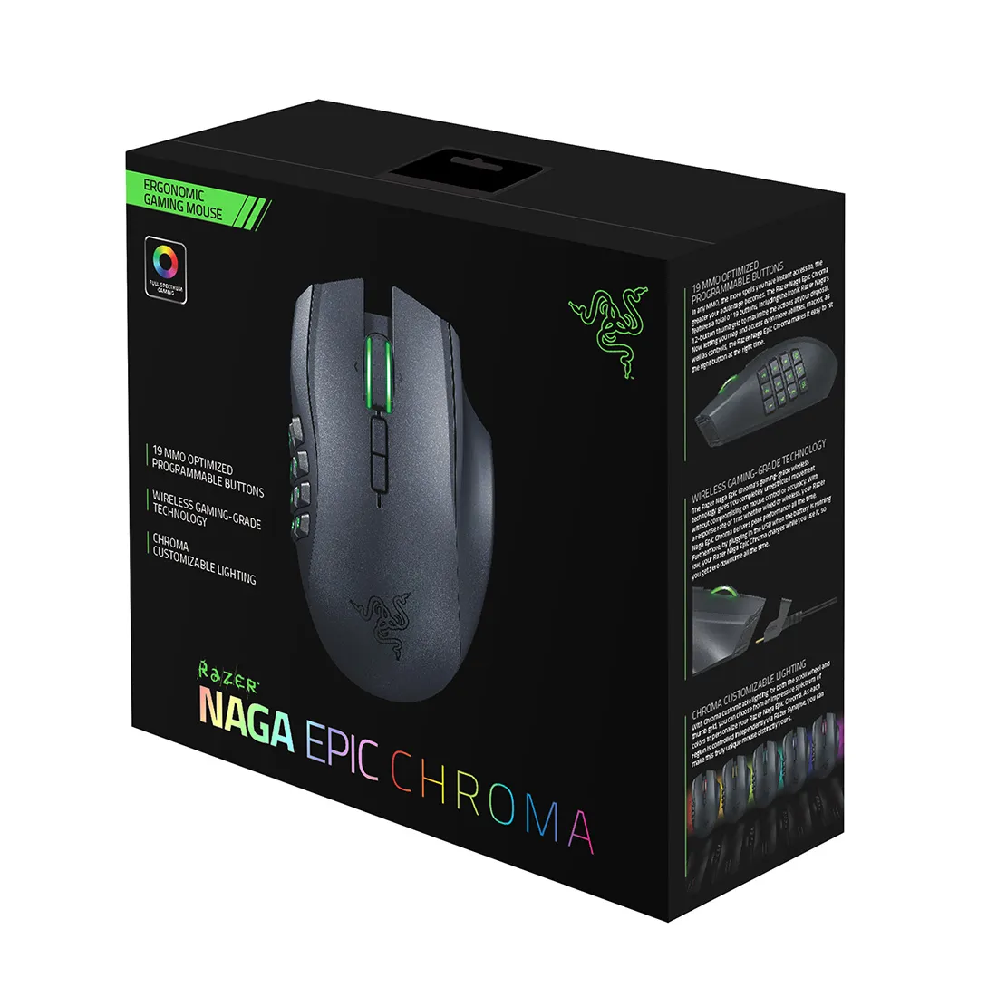 Компьютерная мышь Razer Naga Epic Chroma RZ01-01230100-R3G1
