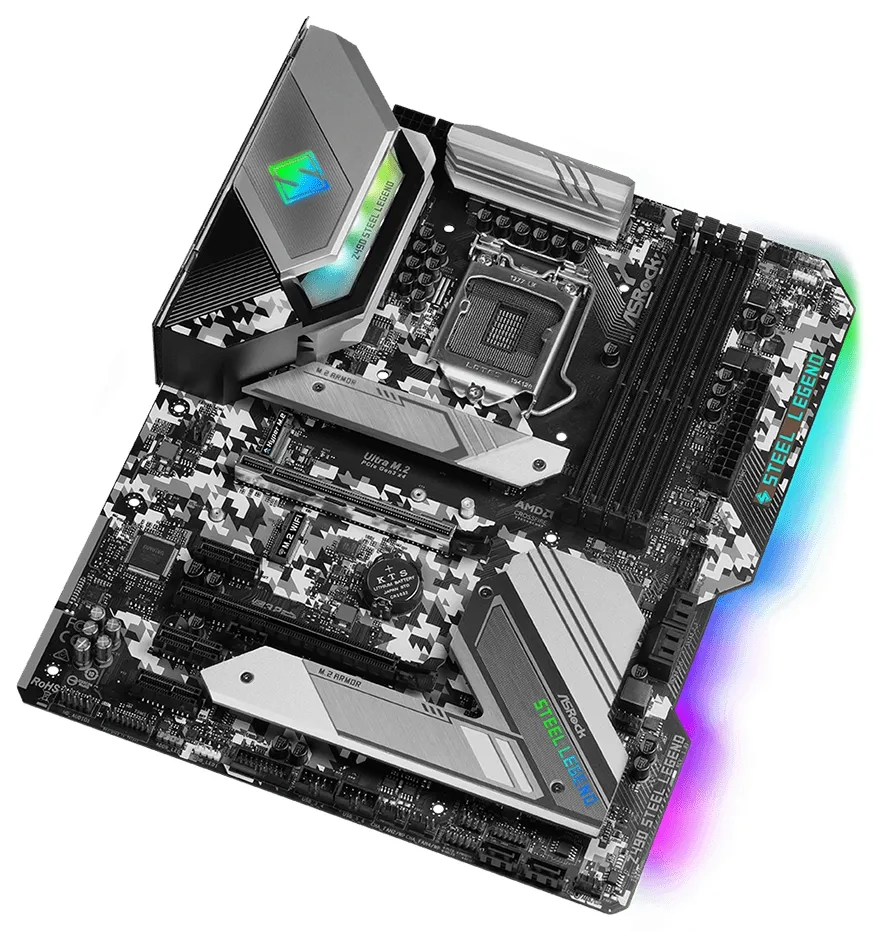 Материнская плата ASRock Z490 Steel Legend