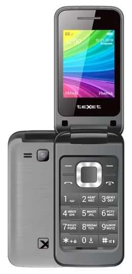 Мобильный телефон Texet TM-204 Антрацит