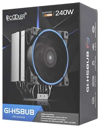 Кулер для CPU PCCooler GI-H58UB R