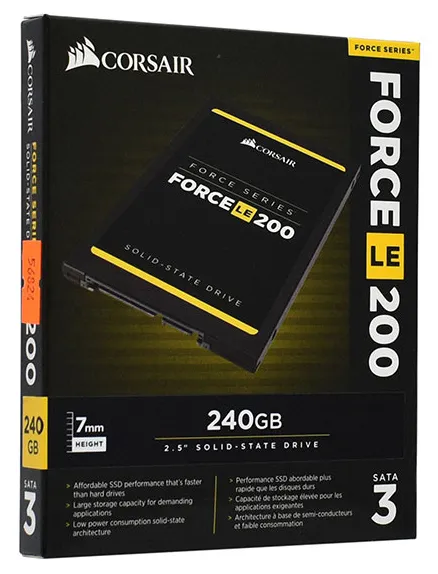 SSD накопитель 240 GB Corsair Force LE200 CSSD-F240GBLE200B