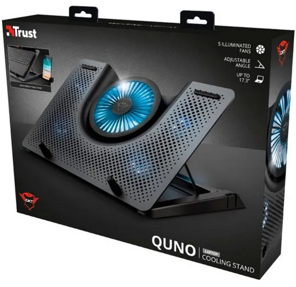 Подставка для ноутбука Trust GXT 1125 Quno Черный