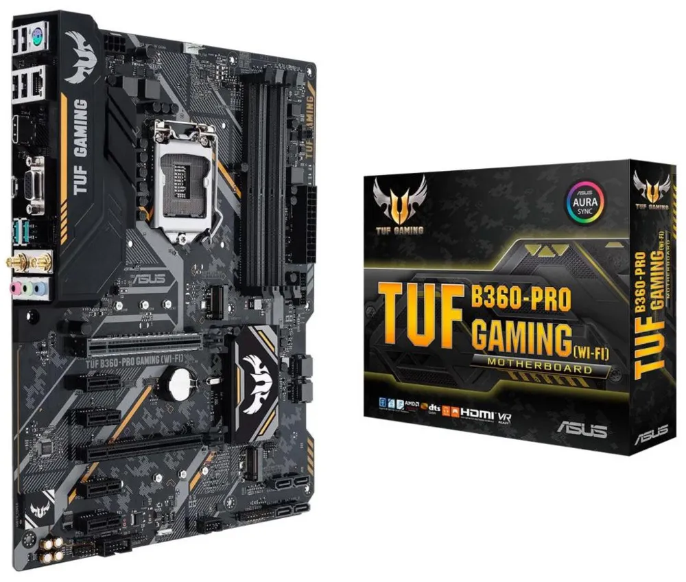 Материнская плата Asus TUF B360-PRO GAMING(WI-FI)