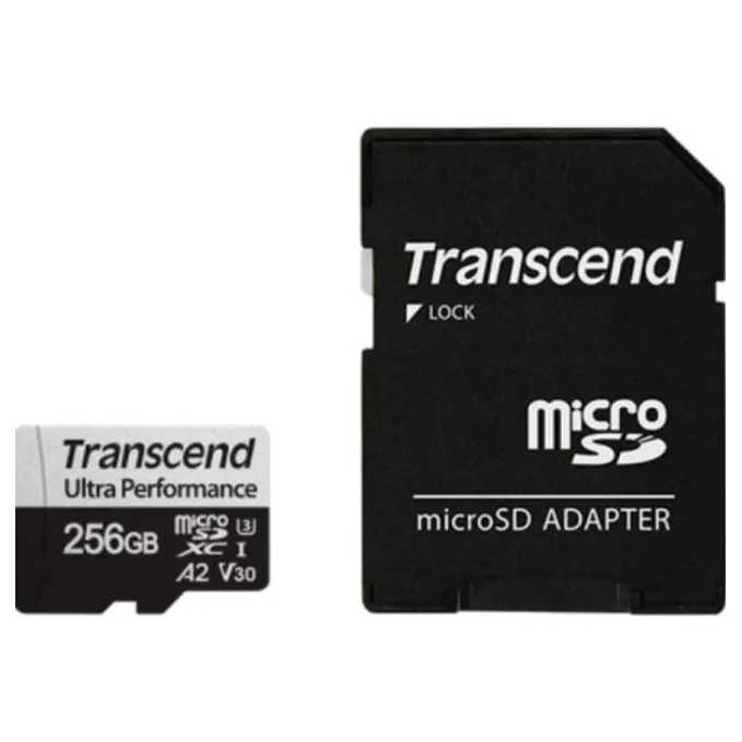 Карта памяти MicroSD 256GB Class 10 U3 Transcend TS256GUSD340S