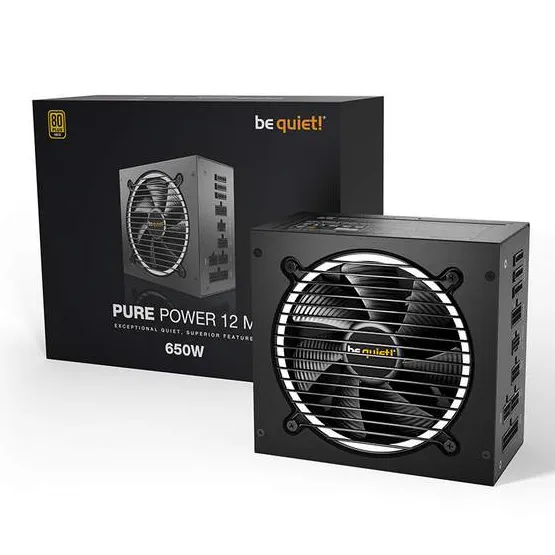 Блок питания 650W Bequiet! Pure Power 12 M BN342