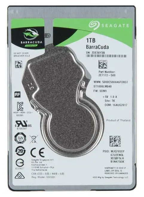 Жесткий диск 1Tb Seagate Barracuda ST1000LM048