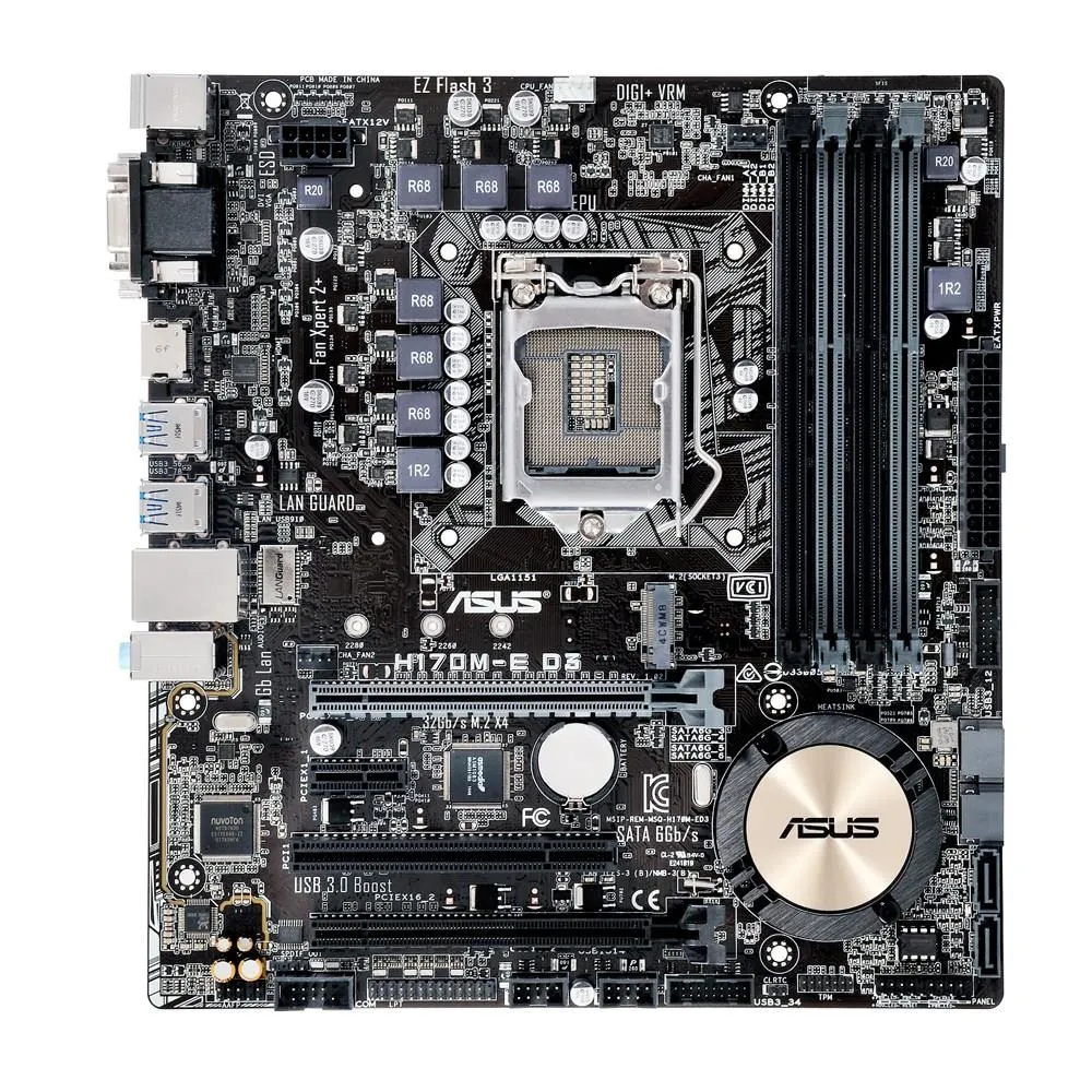 Материнская плата Asus H170M-E D3