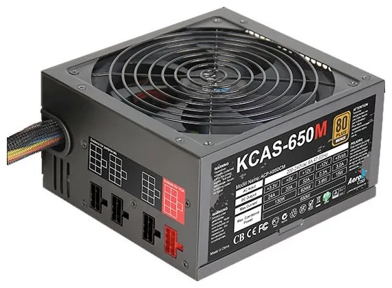 Блок питания Aerocool KCAS-650M