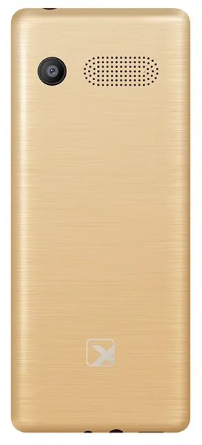 Мобильный телефон Texet TM-230 золотой