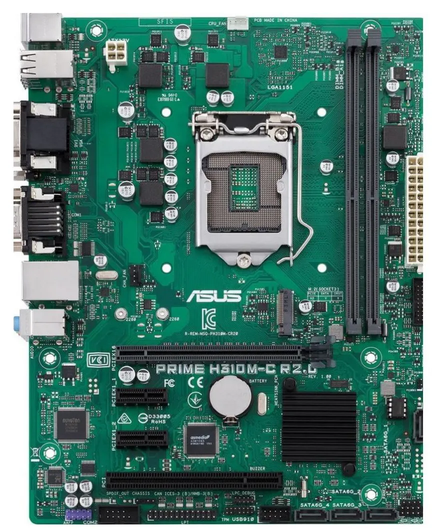 Материнская плата Asus PRIME H310M-C R2.0