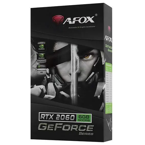 Видеокарта 6 GB Afox RTX 2060 AF2060-6144D6H4-V2