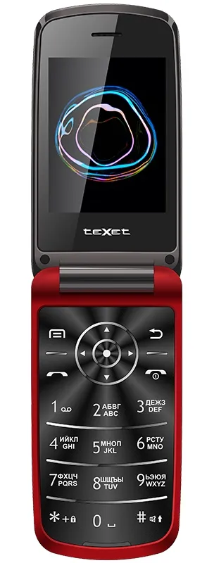 Мобильный телефон Texet TM-414 Красный