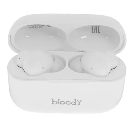 Bluetooth Гарнитура Bloody M30-White