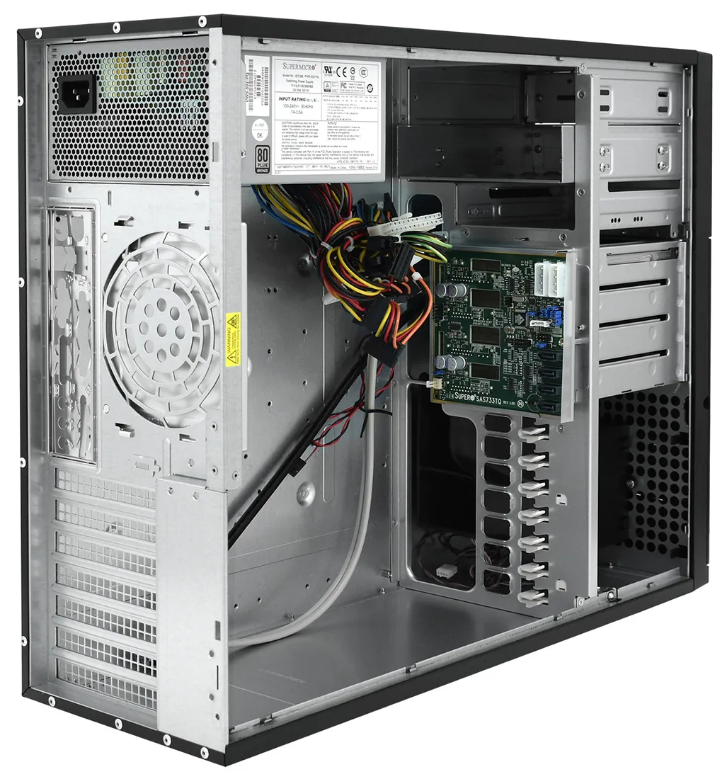Серверный корпус Supermicro CSE-733TQ-500B