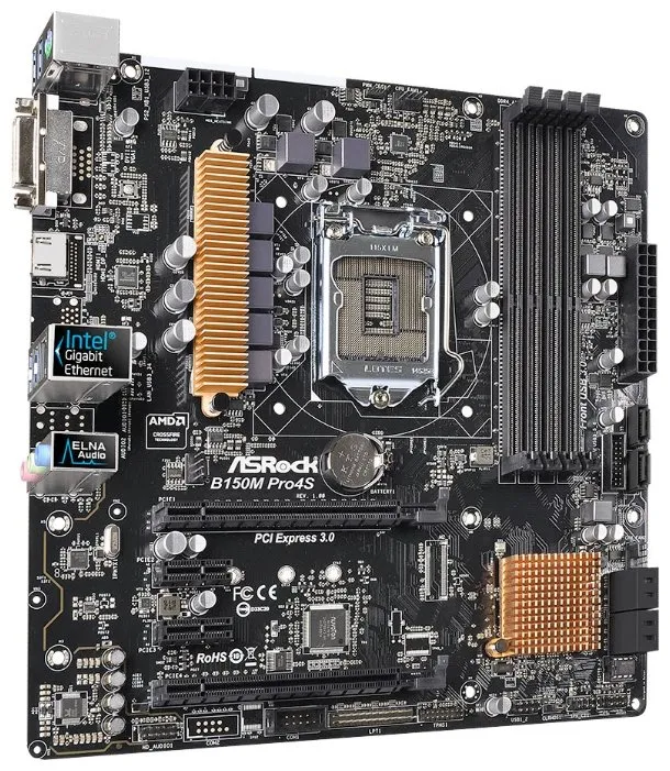 Материнская плата ASRock B150M PRO4S