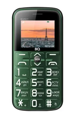 Мобильный телефон BQ-1851 Respect Зелёный