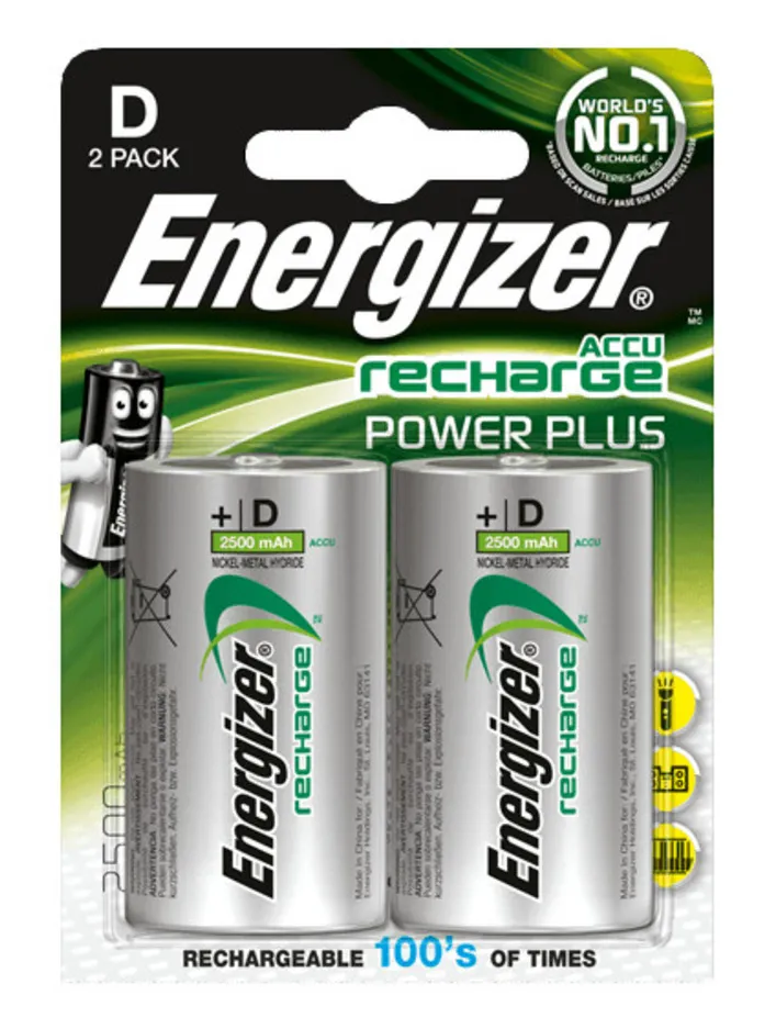 Аккумуляторы Energizer NiMH Power Plus NH 50