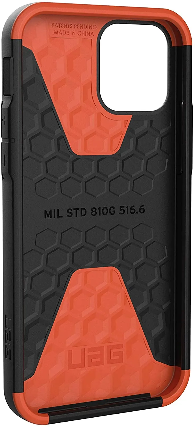 Чехол UAG для iPhone 12 / 12 Pro Civilian, Black