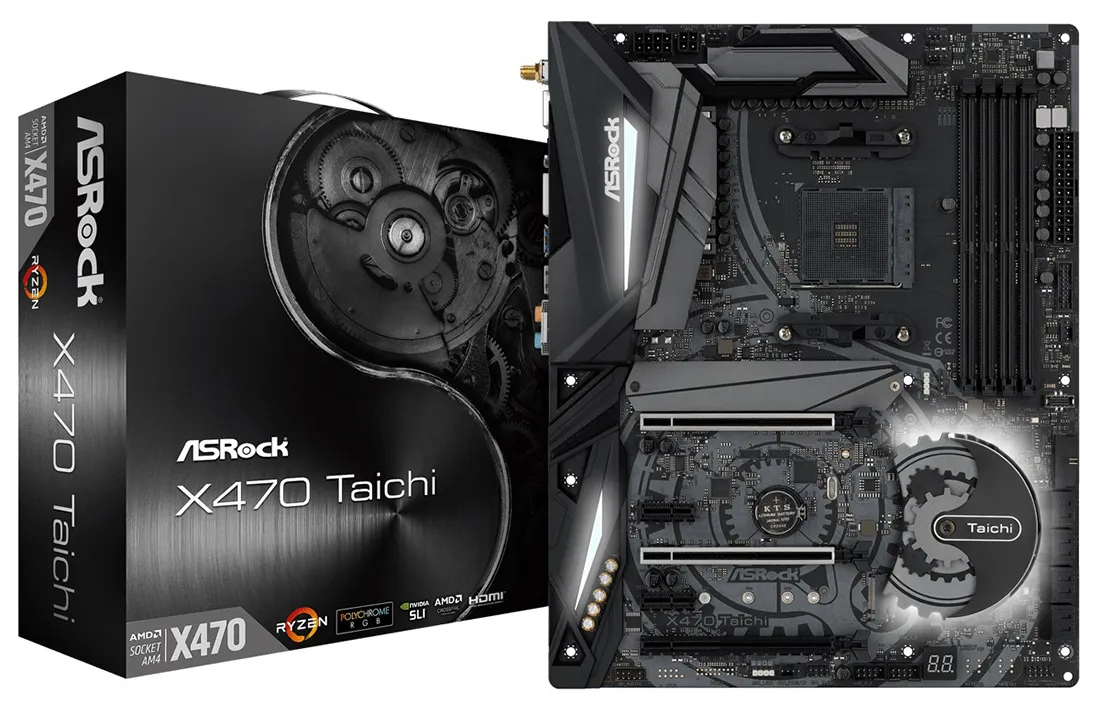 Материнская плата ASRock X470 TAICHI