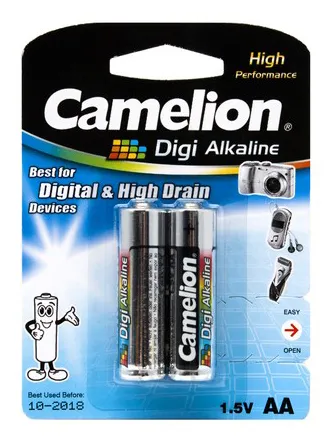 Батарейка CAMELION Digi Alkaline LR6-BP2DG
