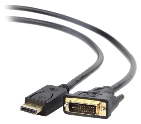 Кабель SVGA, DisplayPort to DVI, 1.8m, Cablexpert CC-DPM-DVIM-1.8M