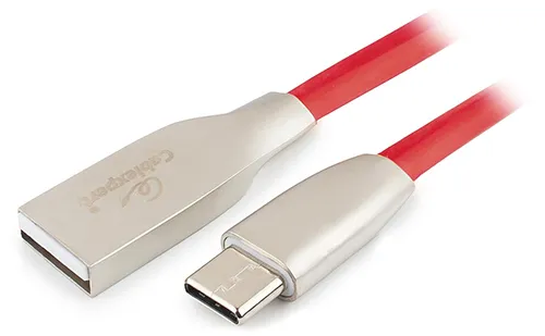 Кабель USB Type A-C Cablexpert CC-G-USBC01R-1.8M