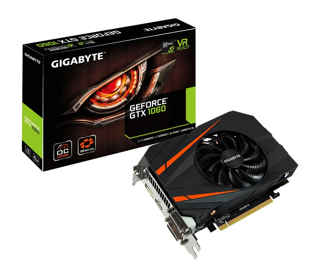Видеокарта Gigabyte GTX 1060 GV-N1060IX-6GD