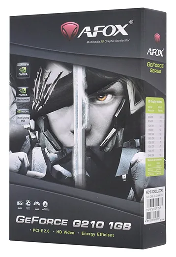 Видеокарта 1 GB AFOX G 210 AF210-1024D3L5
