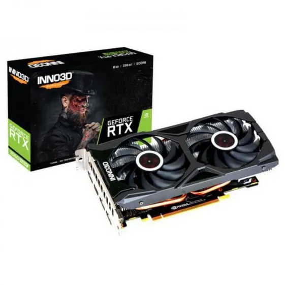 Видеокарта 8Gb Inno3D RTX2060 SUPER TWIN X2 OC N206S2-08D6X-1710VA15L