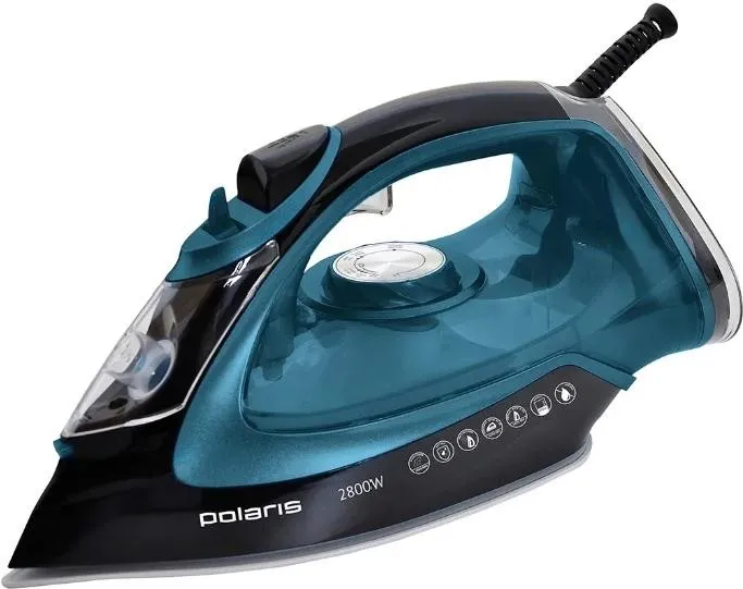 Утюг Polaris PIR 2821AK черный/бирюзовый