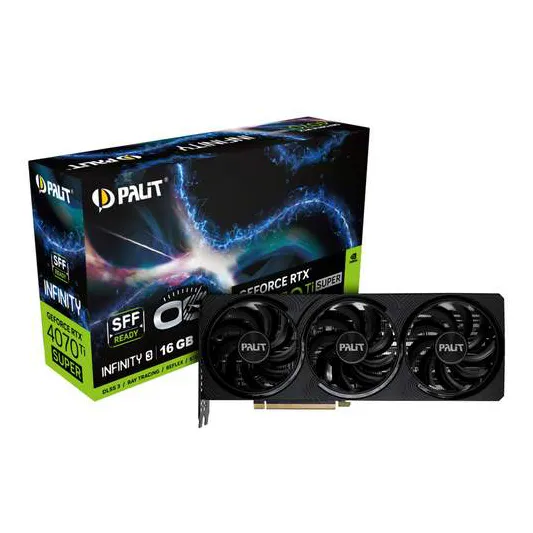 Видеокарта 16GB PALIT RTX4070Ti SUPER INFINITY 3 OC NED47TSS19T2-1043S