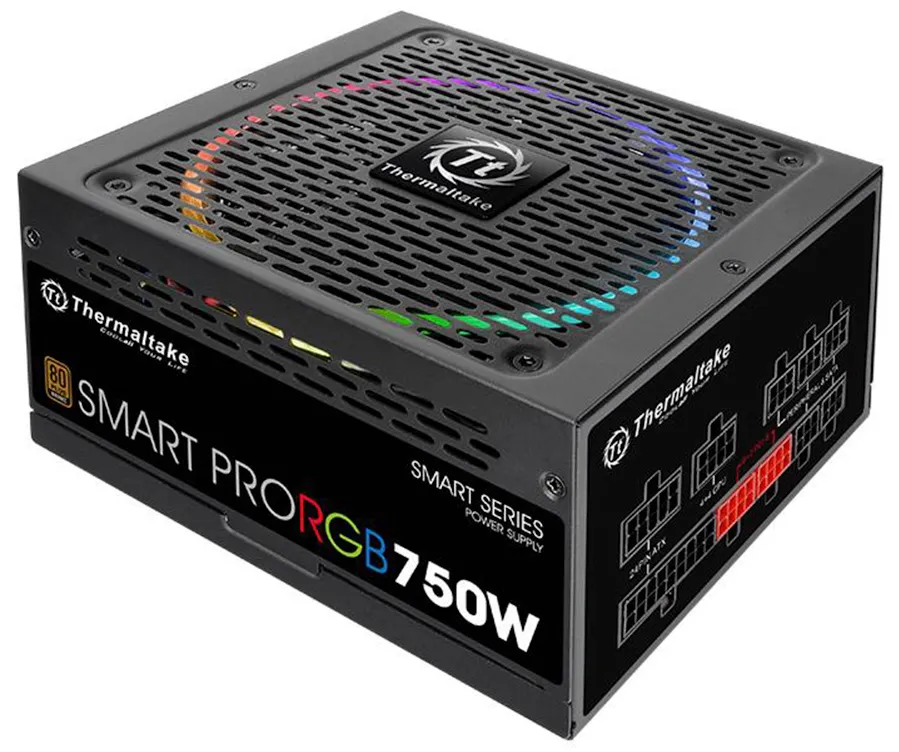 Блок питания 750W Thermaltake Smart Pro RGB PS-SPR-0750FPCBEU-R