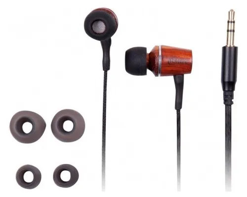 Наушники Ritmix RH-160 Wooden black