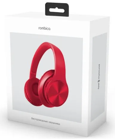 Bluetooth Гарнитура Rombica MySound BH-14 Розовый BH-N003