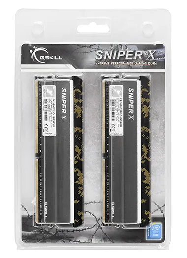Оперативная память 16 GB kit G.SKILL SNIPER X F4-3600C19D-16GSXKB