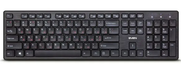 Беспроводная клавиатура SVEN KB-E5800W SV-017026