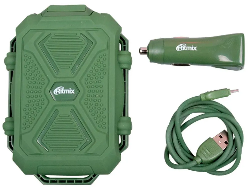 Внешний аккумулятор Ritmix RM-3499DC + Car charger