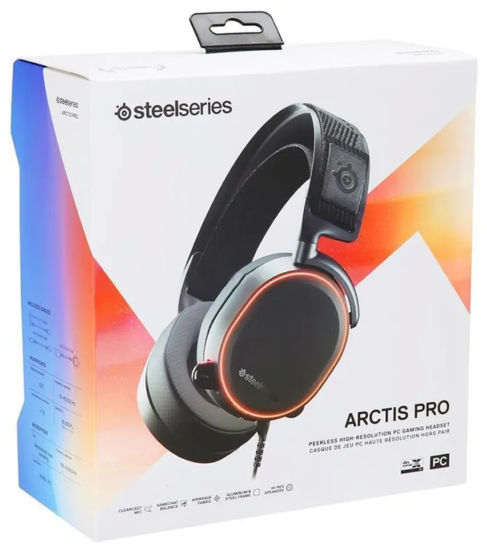 Наушники Steelseries Arctis Pro Чёрный