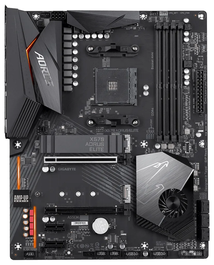 Материнская плата Gigabyte X570 AORUS ELITE 1.0