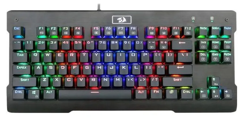 Клавиатура игровая механическая Redragon Visnu RU RGB Черный