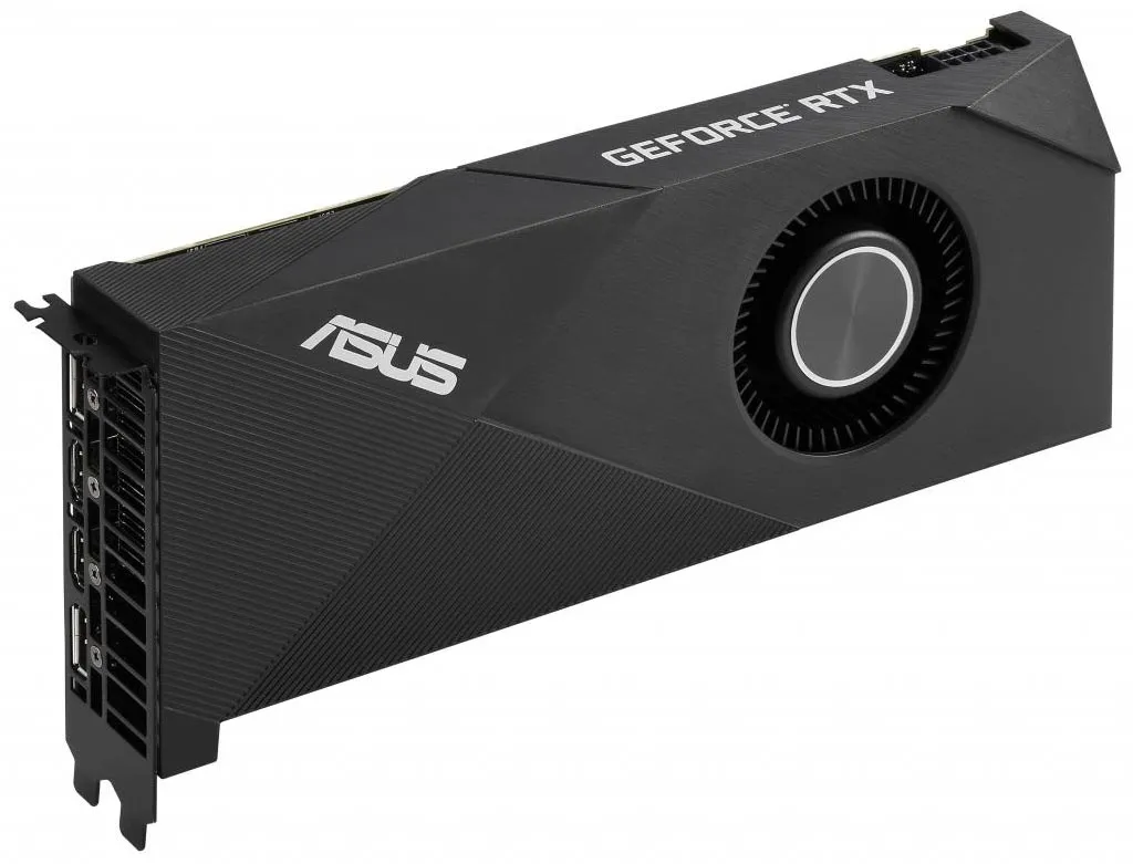 Видеокарта 8Gb ASUS RTX 2060 SUPER TURBO EVO TURBO-RTX2060S-8G-EVO