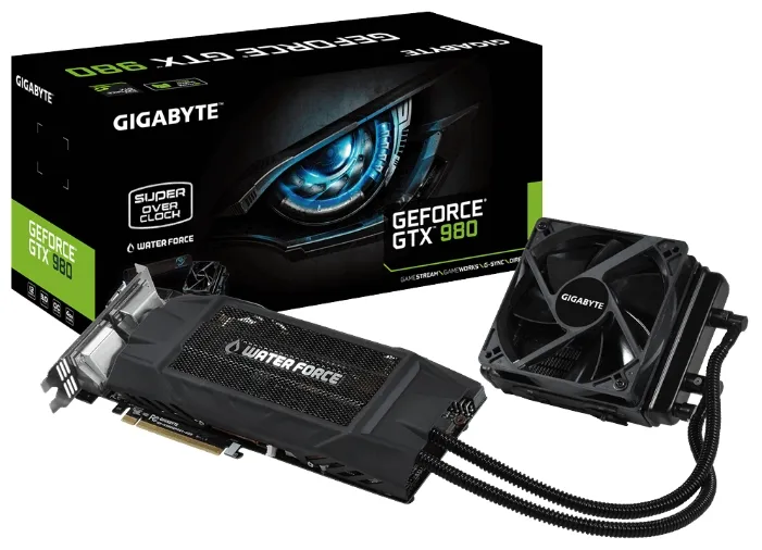 Видеокарта Gigabyte GTX 980 GV-N980WAOC-4GD