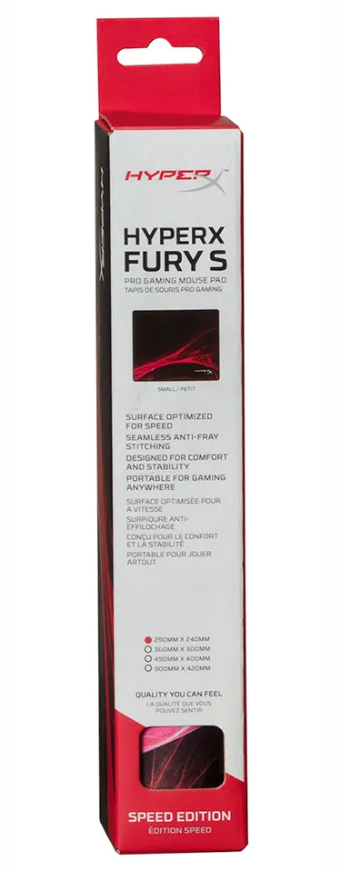 Коврик игровой HyperX HX-MPFS-S-SM FURY S Pro Gaming Speed Edition (Small)