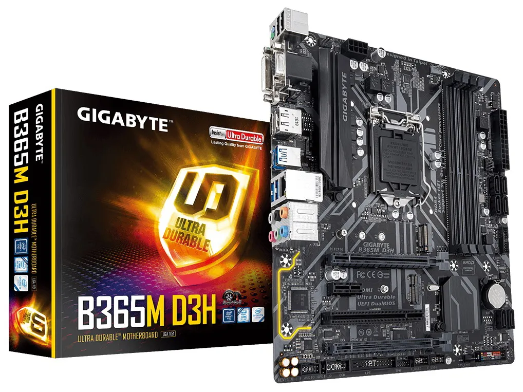 Материнская плата Gigabyte B365M D3H