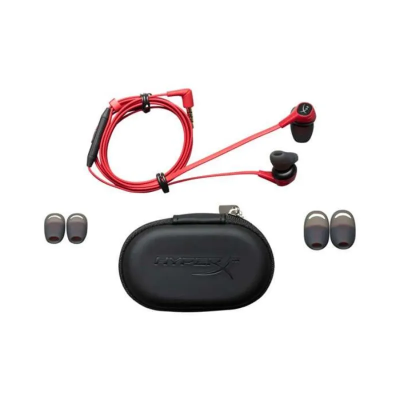 Наушники с микрофоном HyperX Cloud Earbuds HX-HSCEB-RD