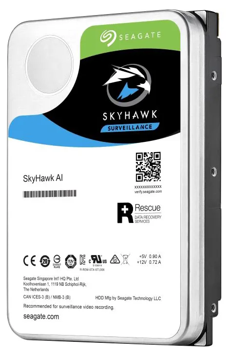 Жесткий диск 12Tb Seagate SkyHawk AI Survelilance ST12000VE0008