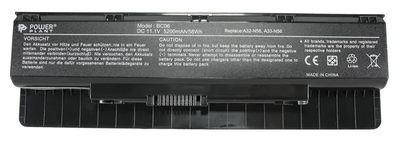 Аккумулятор PowerPlant для ноутбуков ASUS N46 (A32-N56) NB00000233