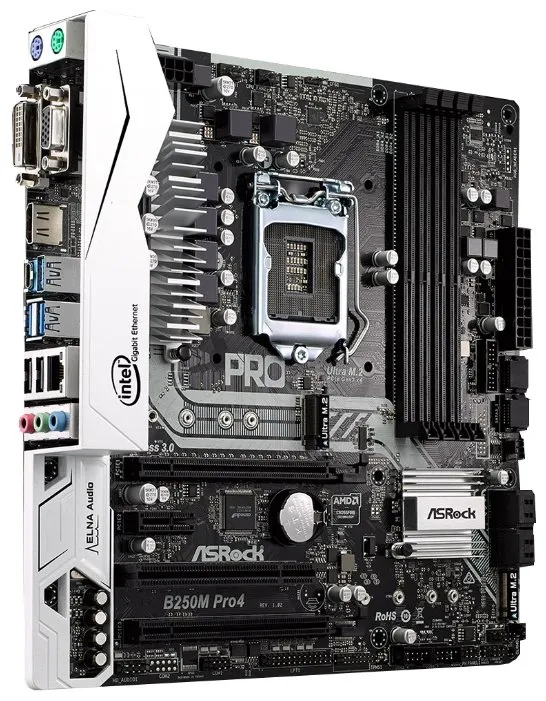 Материнская плата ASRock B250M PRO4