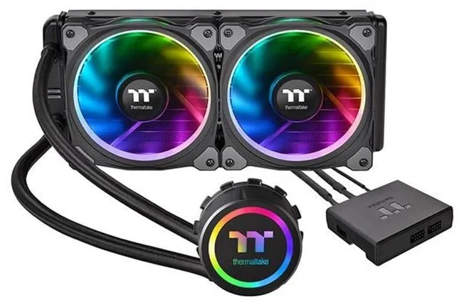 Водяное охлаждение Thermaltake Floe Riing RGB 240 CL-W157-PL12SW-A